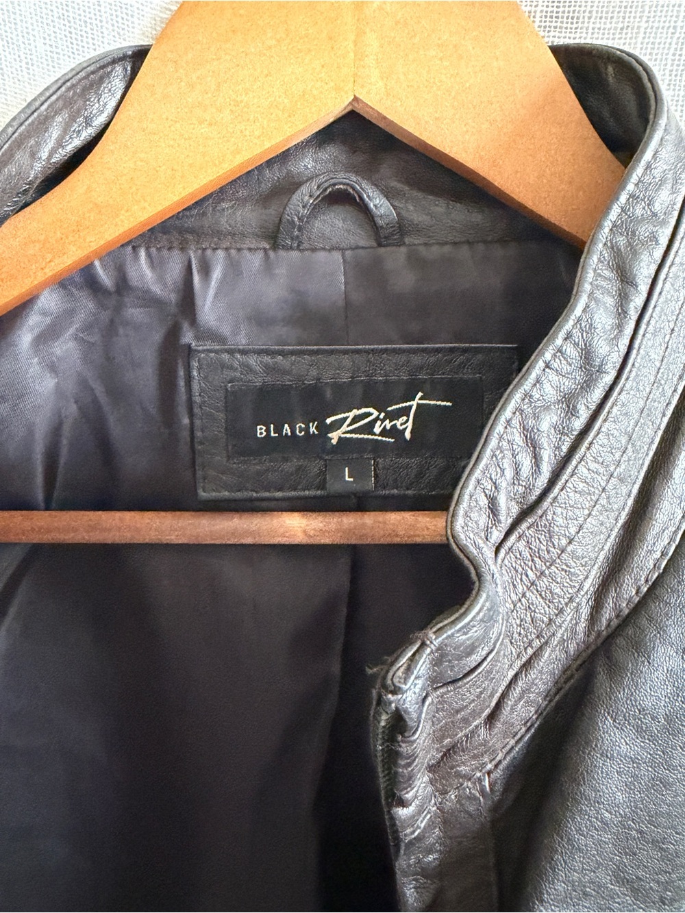 Leather Moto Jacket - Picture 11 of 12